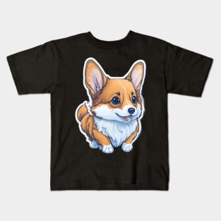 corgi Kids T-Shirt